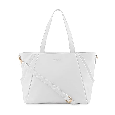Fastrack White Laptop Tote